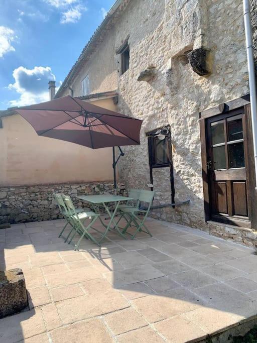 Maison Medievale Climatisee Avec Jardin Monpazier Exteriör bild